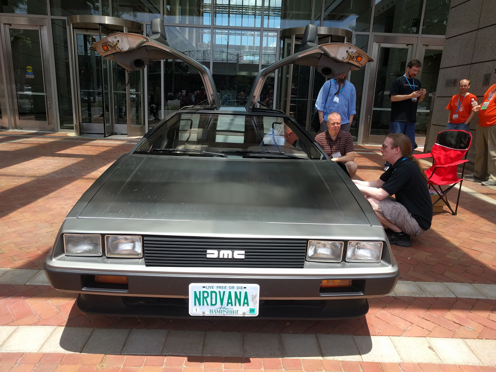 Perl runs on this Delorean